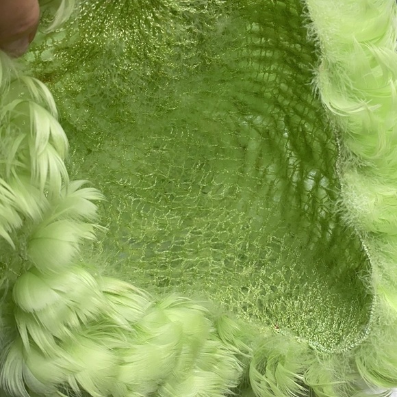 Vintage Real Feather Net Elastic Hat main image 4